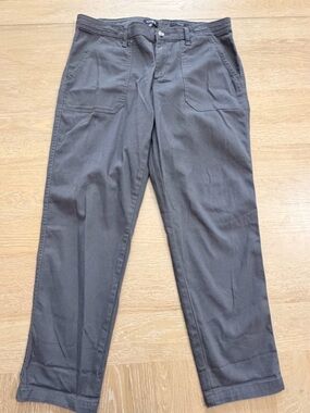 Jones New York Men's Brown Straight-Leg Chinos